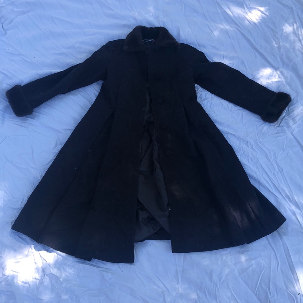 Black winter coat